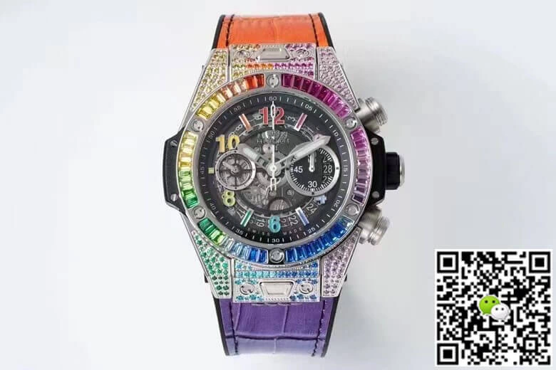 Hublot BIG BANG Unico 411.NX.1117.LR.0999 ZF Factory 1:1 Best Edition Replica Watch Skeleton Dial